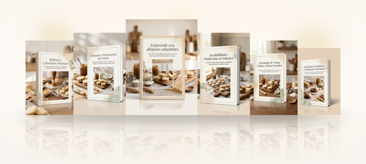 Emprende con Alfajores Saludables: +30 recetas para vender